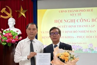 Thành lập Bệnh viện Lão khoa - Phục hồi chức năng TP Huế