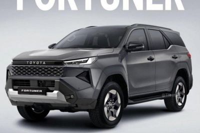 Hé lộ diện mạo Toyota Fortuner thế hệ mới qua bản phác họa