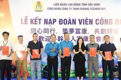 Hơn 1.200 lao động nước ngoài gia nhập Công đoàn ở Bắc Ninh