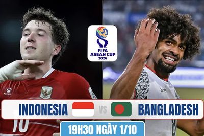 Nhận định Indonesia vs Bangladesh, 19h30 ngày 1/10: Indo trút giận?