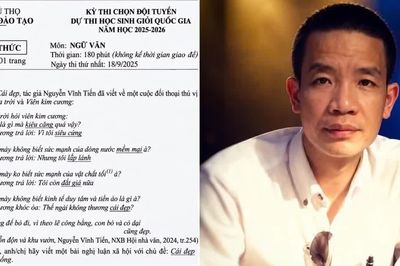 Bài thơ 'Cái đẹp' của Nguyễn Vĩnh Tiến trong đề thi học sinh giỏi bị chê thảm họa, Sở GD&ĐT Phú Thọ lên tiếng làm rõ