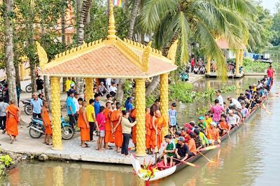 Ghe Ngo 176 năm tuổi trở lại đường đua, nối nhịp văn hóa Khmer