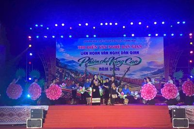 Rộn ràng Liên hoan văn nghệ Phiên chợ vùng cao tại Lễ hội Lam Kinh 2026