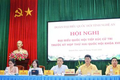 Cử tri xã Quỳnh Phú kiến nghị nhiều vấn đề liên quan đến chế độ, chính sách