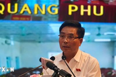 Phó Chủ tịch Quốc hội Nguyễn Doãn Anh tiếp xúc cử tri Thanh Hóa