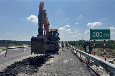Hoàn thành sửa chữa vết nứt trên cao tốc Biên Hòa – Vũng Tàu