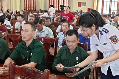 Thắt chặt tình quân dân qua chương trình 'Cảnh sát biển với đồng bào dân tộc, tôn giáo'