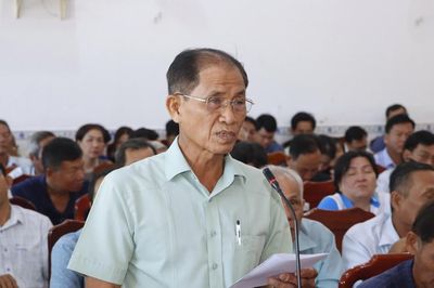 Cà Mau: Đại biểu Quốc hội lắng nghe, ghi nhận ý kiến cử tri