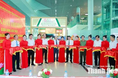 Đưa sản phẩm OCOP Thanh Hóa đến gần hơn với du khách tại Cảng Hàng không Thọ Xuân