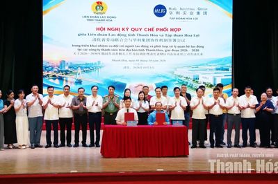 Liên đoàn Lao động tỉnh và Tập đoàn Hoa Lợi ký Quy chế phối hợp
