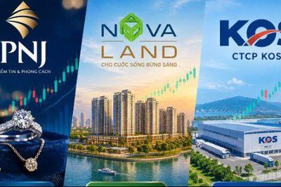 Cổ phiếu PNJ và KOS 'rơi tự do', NVL đã thoát sàn