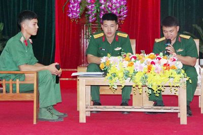 Diễn đàn “Nói không với vi phạm pháp luật, kỷ luật” của cán bộ, chiến sĩ Trường bắn Quốc gia khu vực 1