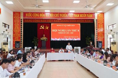 9 tháng, Đảng bộ xã Chiên Đàn thực hiện đạt 7/10 chỉ tiêu