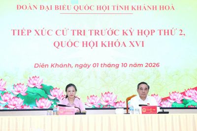 Đại biểu Quốc hội tỉnh Khánh Hòa tiếp xúc cử tri 6 xã khu vực Diên Khánh