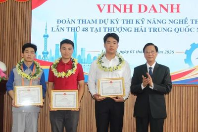 Trường Cao đẳng Lào Cai vinh danh đoàn tham dự Kỳ thi Kỹ năng nghề thế giới 2026