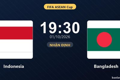Nhận định Indonesia vs Bangladesh: Cơ hội bám đuổi ngôi đầu