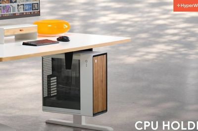 Giá treo CPU HyperWork CPH01 ra mắt: Khớp xoay 360 độ, chịu tải 10kg với giá 519.000 đồng