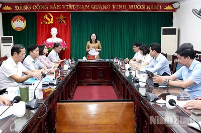 Hội nghị Ban Thường vụ Đảng ủy, Ban Chấp hành Đảng bộ MTTQ, các đoàn thể tỉnh