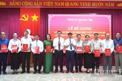 Nâng cao năng lực cán bộ lãnh đạo cấp xã
