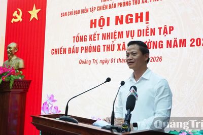 Tổng kết nhiệm vụ diễn tập chiến đấu phòng thủ năm 2026