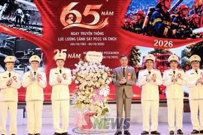 Kỷ niệm 65 năm Ngày truyền thống lực lượng Cảnh sát PCCC và CNCH