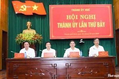 Khai mạc Hội nghị Thành ủy lần thứ bảy, khóa XVII