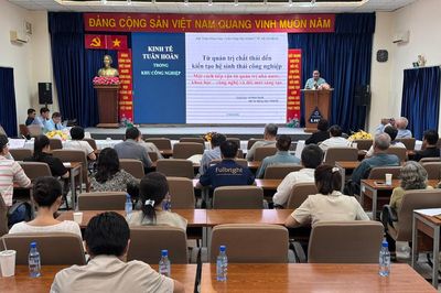 Khu công nghiệp tuần hoàn: Gỡ nút thắt từ dòng nước, dữ liệu đến vốn xanh