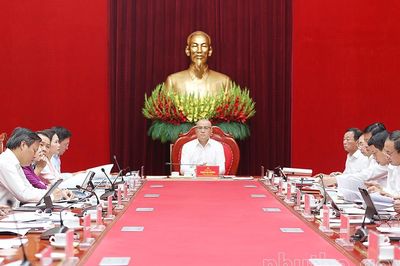 Phú Thọ: Ban Thường vụ Tỉnh ủy cho ý kiến nhiều nội dung quan trọng