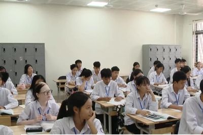 Nếp học mới dưới mái trường liên cấp xã Minh Châu
