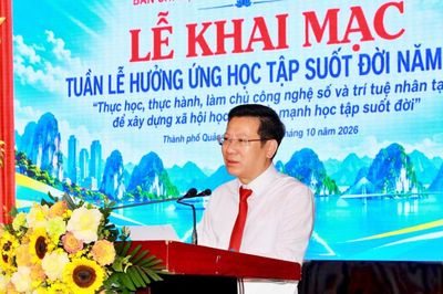 Quảng Ninh thực học, thực hành, làm chủ công nghệ số và trí tuệ nhân tạo để xây dựng xã hội học tập