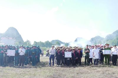 Diễn tập chiến đấu phòng thủ xã Phục Hòa năm 2026