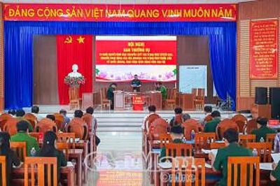 Xã Long Điền diễn tập chiến đấu phòng thủ năm 2026