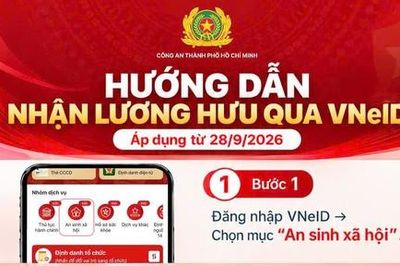 Tiện ích vượt trội khi nhận lương hưu qua ứng dụng VNeID