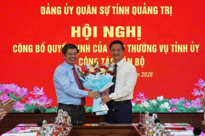 Ông Vương Quốc Tuấn làm Bí thư Đảng ủy Quân sự tỉnh Quảng Trị