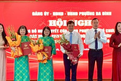 Phường Ba Đình vận hành 5 phòng chuyên môn mới