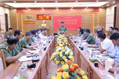 Khảo sát thành lập Trường Văn hóa Công an nhân dân tại Quảng Trị