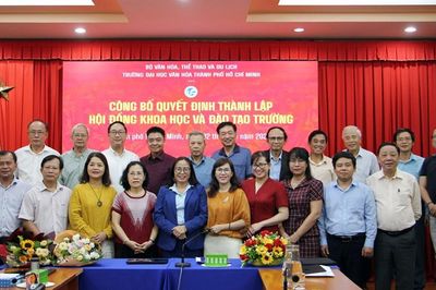 Trường ĐH Văn hóa TP.HCM ra mắt Hội đồng Khoa học và Đào tạo nhiệm kỳ mới