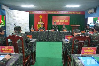 'Sát hạch' trình độ các lực lượng trong khu vực phòng thủ tỉnh Đắk Lắk
