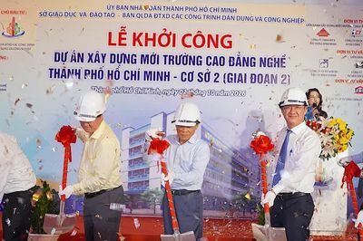 Hơn 402 tỷ đồng xây ký túc xá hiện đại cho sinh viên trường nghề