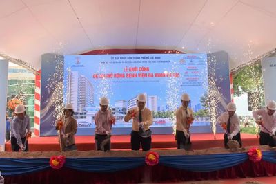 TPHCM khởi công dự án hơn 739 tỉ đồng mở rộng Bệnh viện Đa khoa Bà Rịa