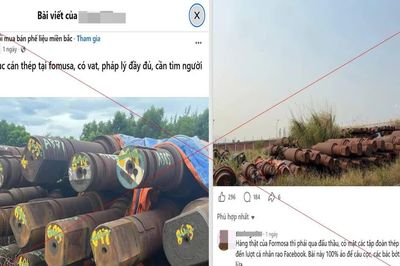 Cảnh báo giả mạo rao bán 36.000 tấn trục cán thép Formosa