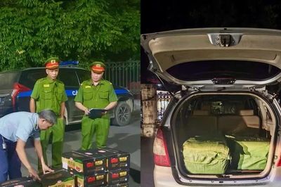 Công an Tuyên Quang ngăn chặn thực phẩm 'bẩn' chuẩn bị xuất bán quanh trường học