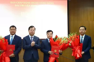 Ban Bí thư bổ nhiệm 3 nhân sự giữ chức Phó Tổng Giám đốc Đài Truyền hình Việt Nam