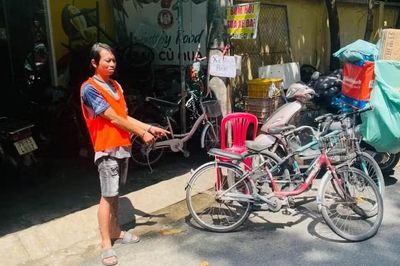 Người đàn ông có 6 tiền án bị bắt khi trộm xe đạp