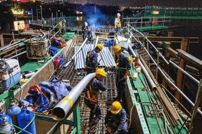 7 cầu qua sông Hồng tăng tốc, hướng tới APEC 2027