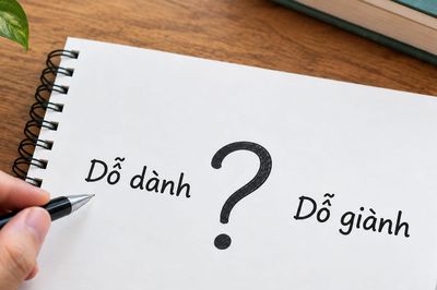 Dỗ dành hay dỗ giành: Từ nào viết đúng chính tả tiếng Việt?