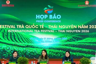 Festival Trà Quốc tế-Thái Nguyên 2026: Cơ hội đưa 'Đệ nhất danh trà' ra thế giới