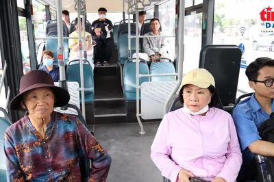 Hơn 30,6 triệu lượt hành khách sử dụng xe buýt miễn phí sau 3 tháng
