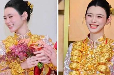 Siêu mẫu được mẹ chồng tặng quà cưới 22 chiếc vòng vàng trị giá 10 tỷ đồng
