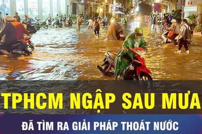 18 GIỜ NGÀY 2-10: Giải pháp chống ngập căn cơ tại TPHCM
